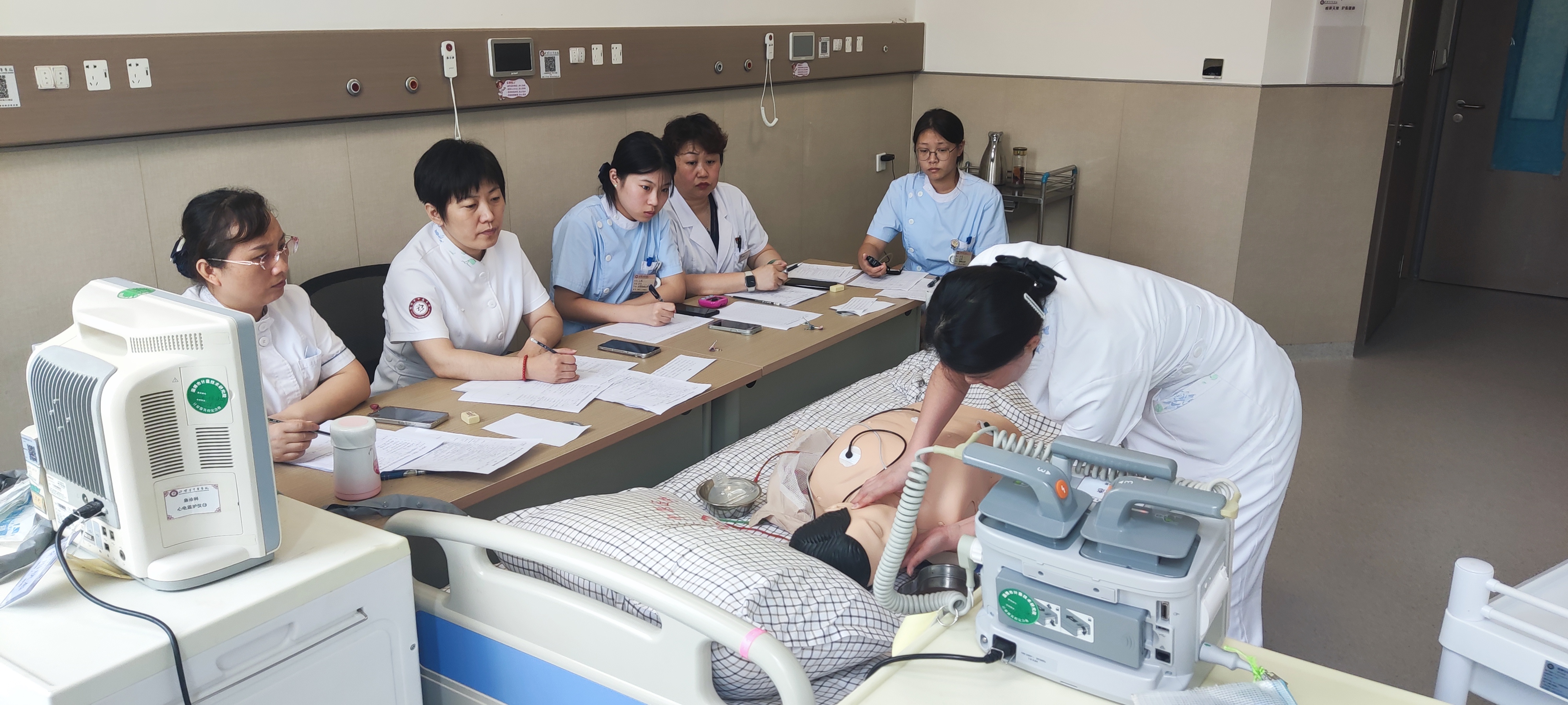 心肺复苏+电除颤